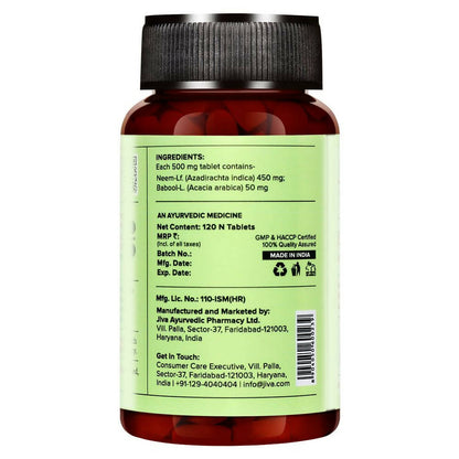 Jiva Ayurveda Neem Tablets