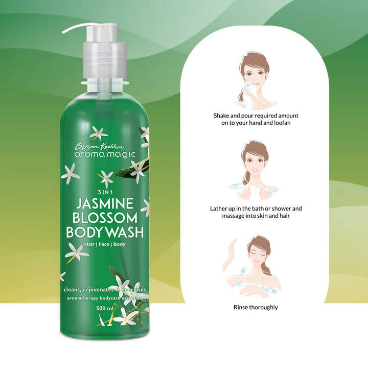 Blossom Kochhar Aroma Magic 3In1 Jasmine Blossom Bodywash