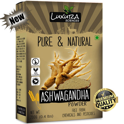 Luxura Sciences Natural Ashwagandha Powder TrueCureN