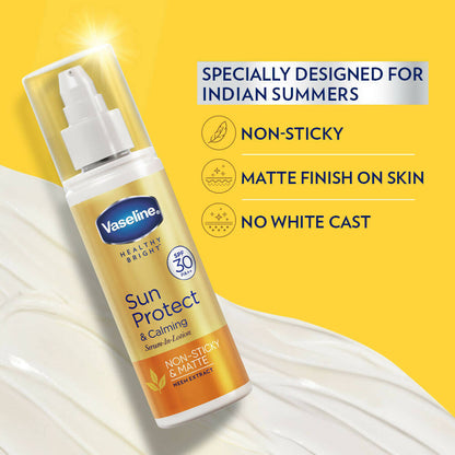 Vaseline Sun Protect & Calming Serum in Lotion with SPF 30