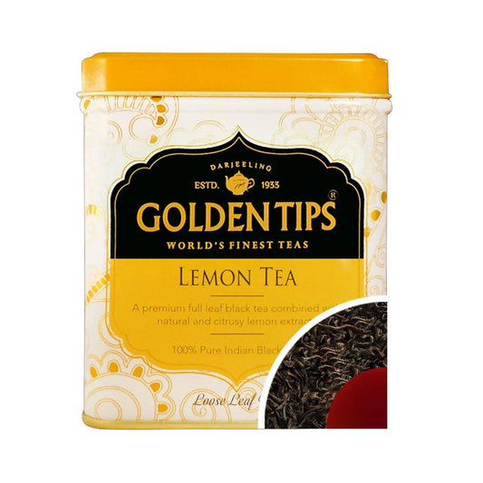 Golden Tips Loose Leaf Black Tea Tin Can TrueCure