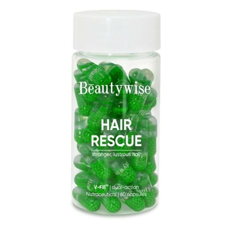 Beautywise Hair Rescue - Keratin & Biotin in Avocado Oil - Dual-Action Capsules