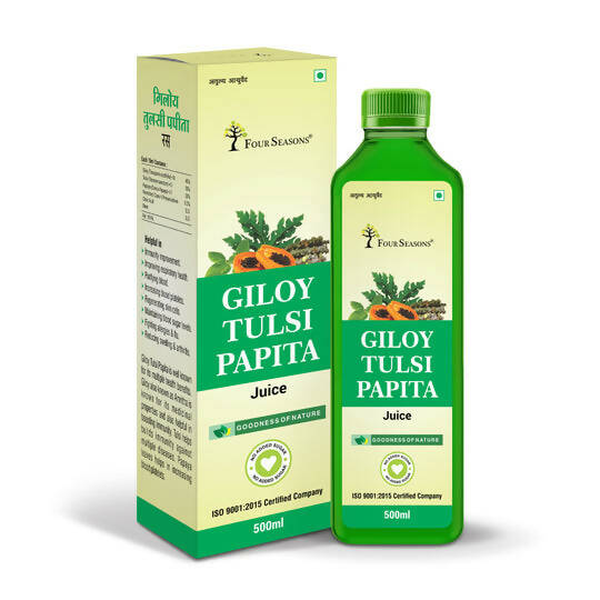 Four Seasons Giloy Tulsi Papita Juice  