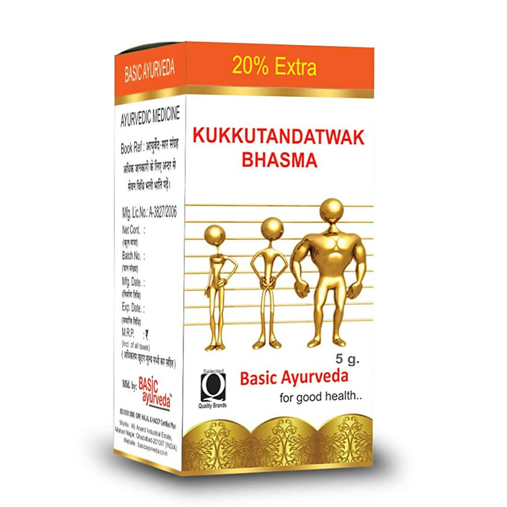 Basic Ayurveda Kukkutandatwak Bhasma