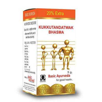 Basic Ayurveda Kukkutandatwak Bhasma