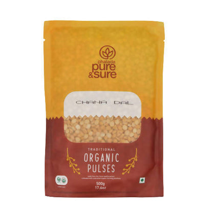 Pure & Sure Chana Dal Traditional Organic Pulses