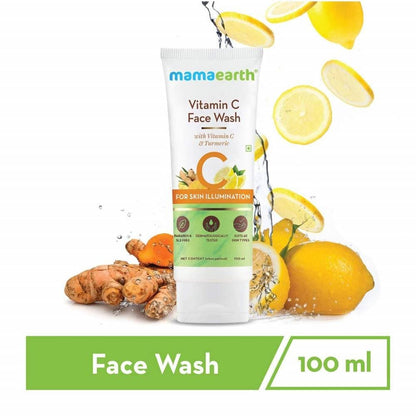 Mamaearth Vitamin C Face Wash For Skin Illumination