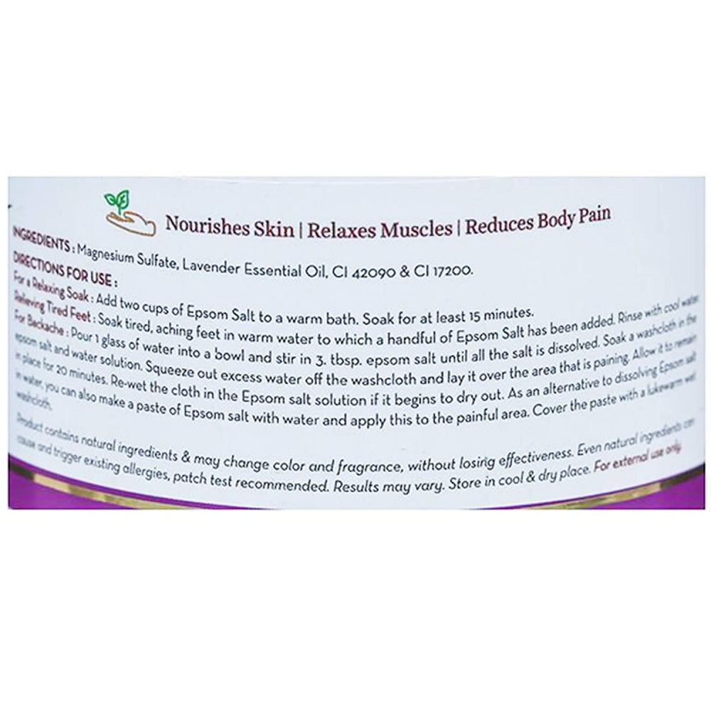 Mamaearth Epsom Bath Salt For Relaxation & Pain support