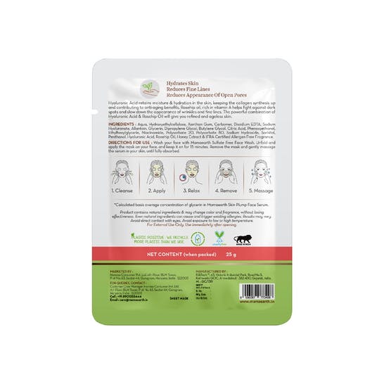 Mamaearth Hyaluronic Bamboo Sheet Mask