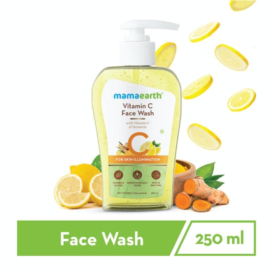 Mamaearth Vitamin C Face Wash For Skin Illumination