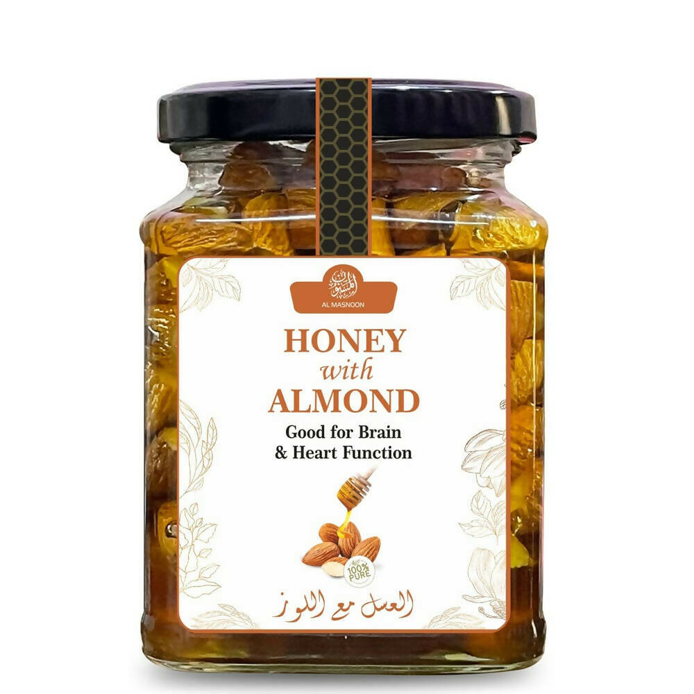 Al Masnoon Honey With Almonds 