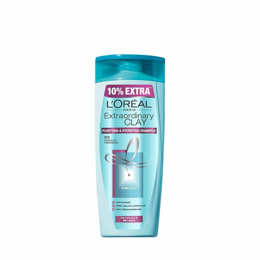 L'Oreal Paris Extraordinary Clay Purifying & Hydrating Shampoo -  buy in usa canada australia