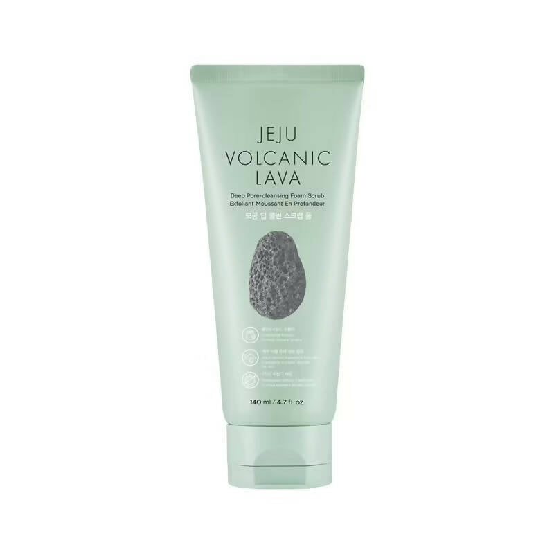 The Face Shop Jeju Volcanic Lava Scrub Foam TrueCureN