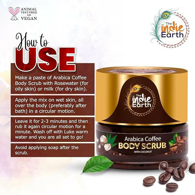 The Indie Earth Arabica Coffee Body Scrub