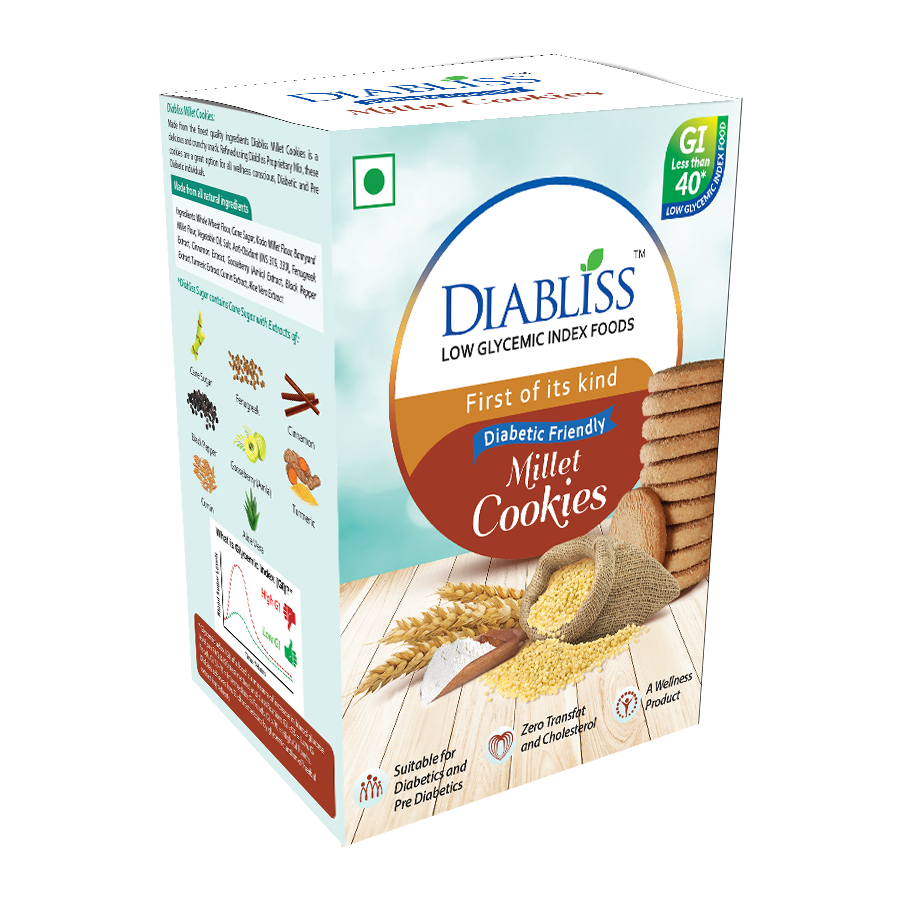 Diabliss Diabetic Friendly Millet Cookies TrueCure