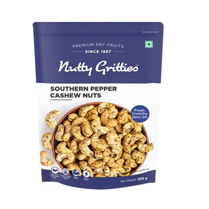 Nutty Gritties Southern Pepper Cashew Nuts TrueCure