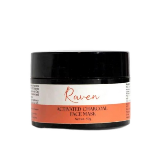 The Wellness Shop Raven Activated Charcoal Face Mask 