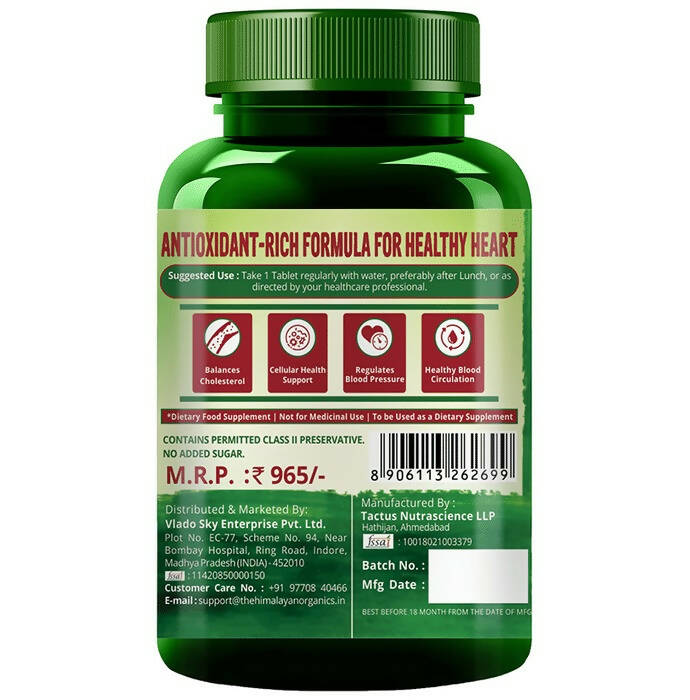 Himalayan Organics Heart Care CoQ10 Tablets