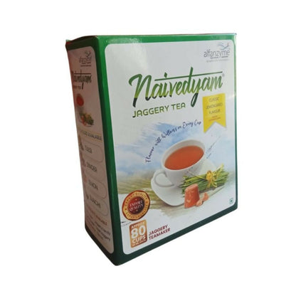 Buy Naivedyam Classic Lemongrass Flavour Jaggery Tea Online in USA from Chaijava. Fast shipping available.