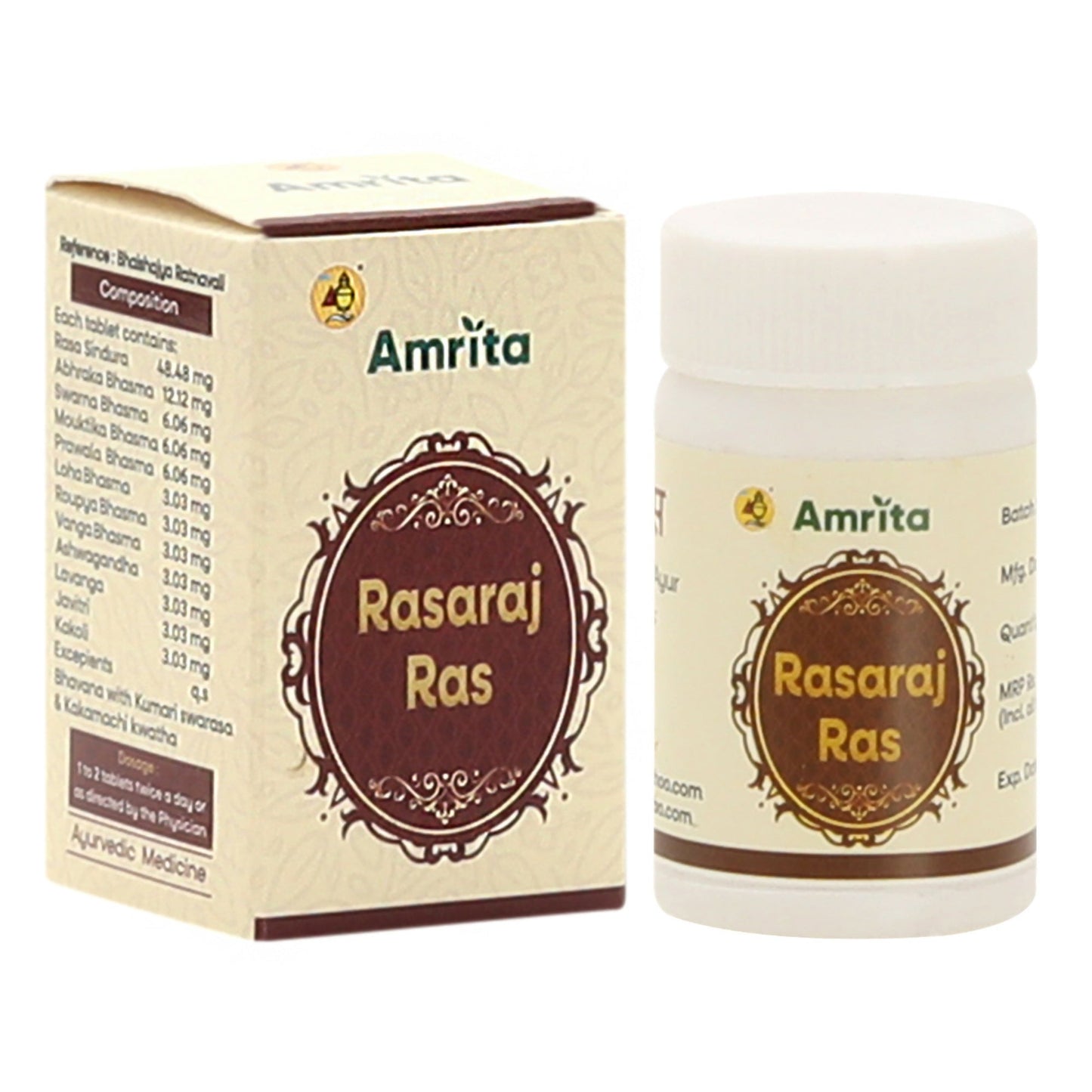 Amrita Rasaraj Ras - Effective Solution for Neuro Tablets