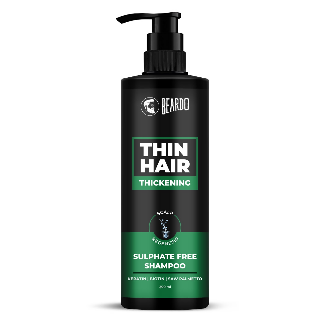 Beardo Hair Thickening Sulphate Free Shampoo 