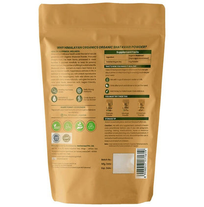 Himalayan Organics Shatavari Powder