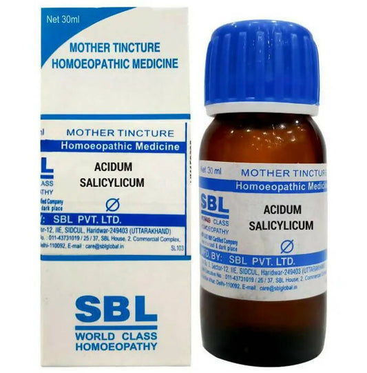 SBL Homeopathy Acidum Salicylicum Mother Tincture Q TrueCure