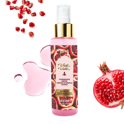 Vedic Valley Face Mist & Toner With Blue Light Filters Pomegranate