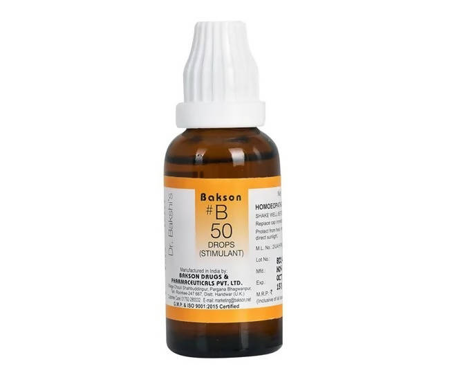 Bakson's Homeopathy B50 Drops