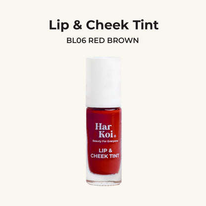 The Harkoi Lip & Cheek Tint- Red Brown