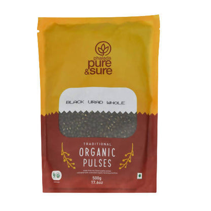 Pure & Sure Black Urad Dal Whole Organic Pulses