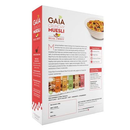 Gaia Crunchy MuesliReal Fruit