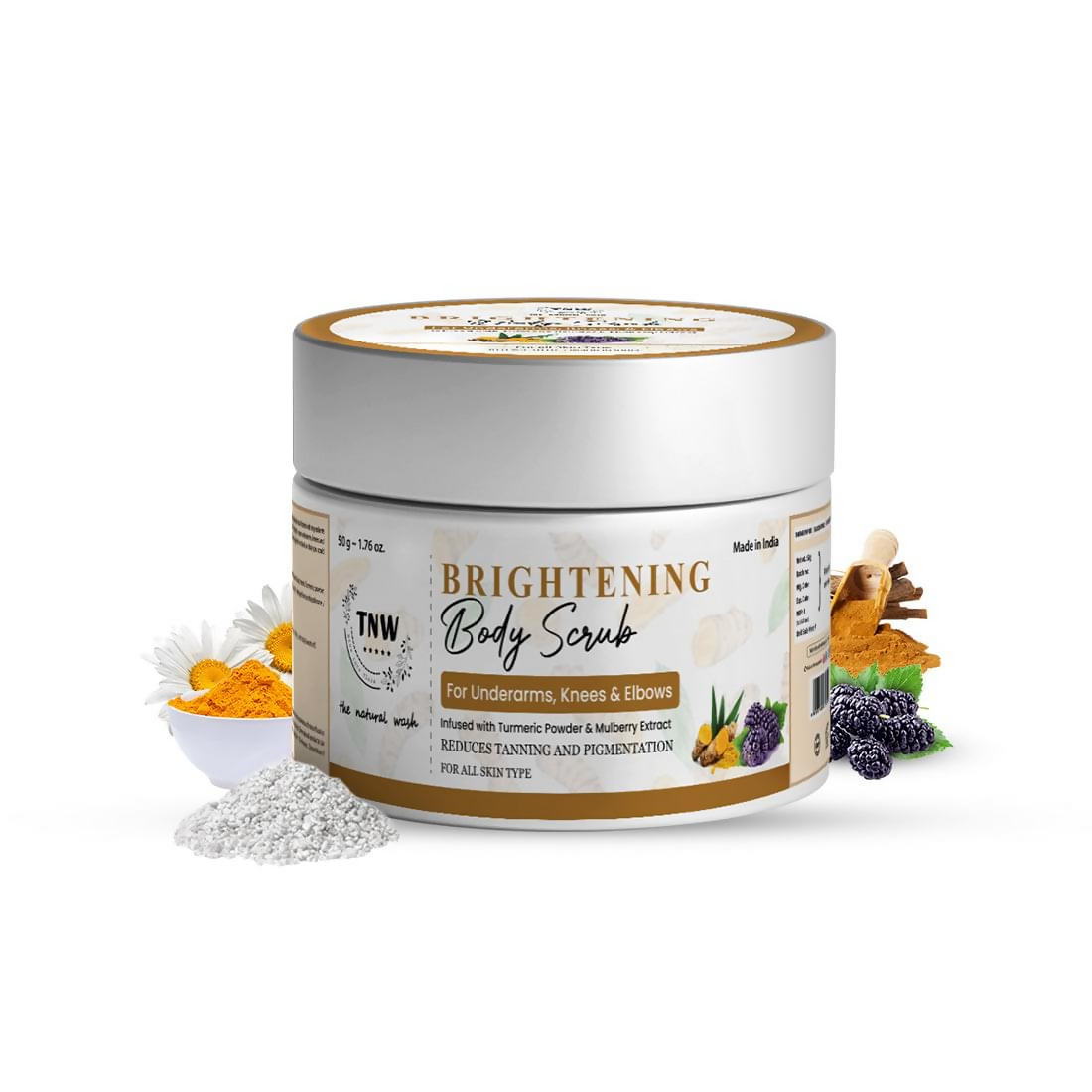 The Natural Wash Brightening Body Scrub 