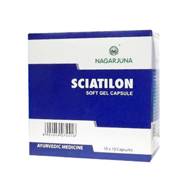 Nagarjuna Ayurveda Sciatilon Soft Gel Capsules