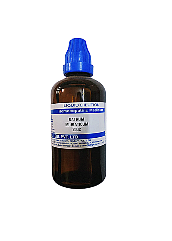 SBL Homeopathy Natrum Muriaticum Dilution 200 C