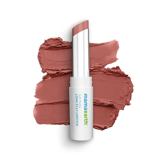 Mamaearth Soft Matte Long Stay Lipstick Woody Rose 