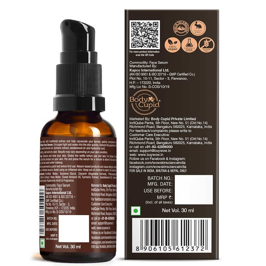 Wow Skin Science Oil-Free Ubtan Face Serum