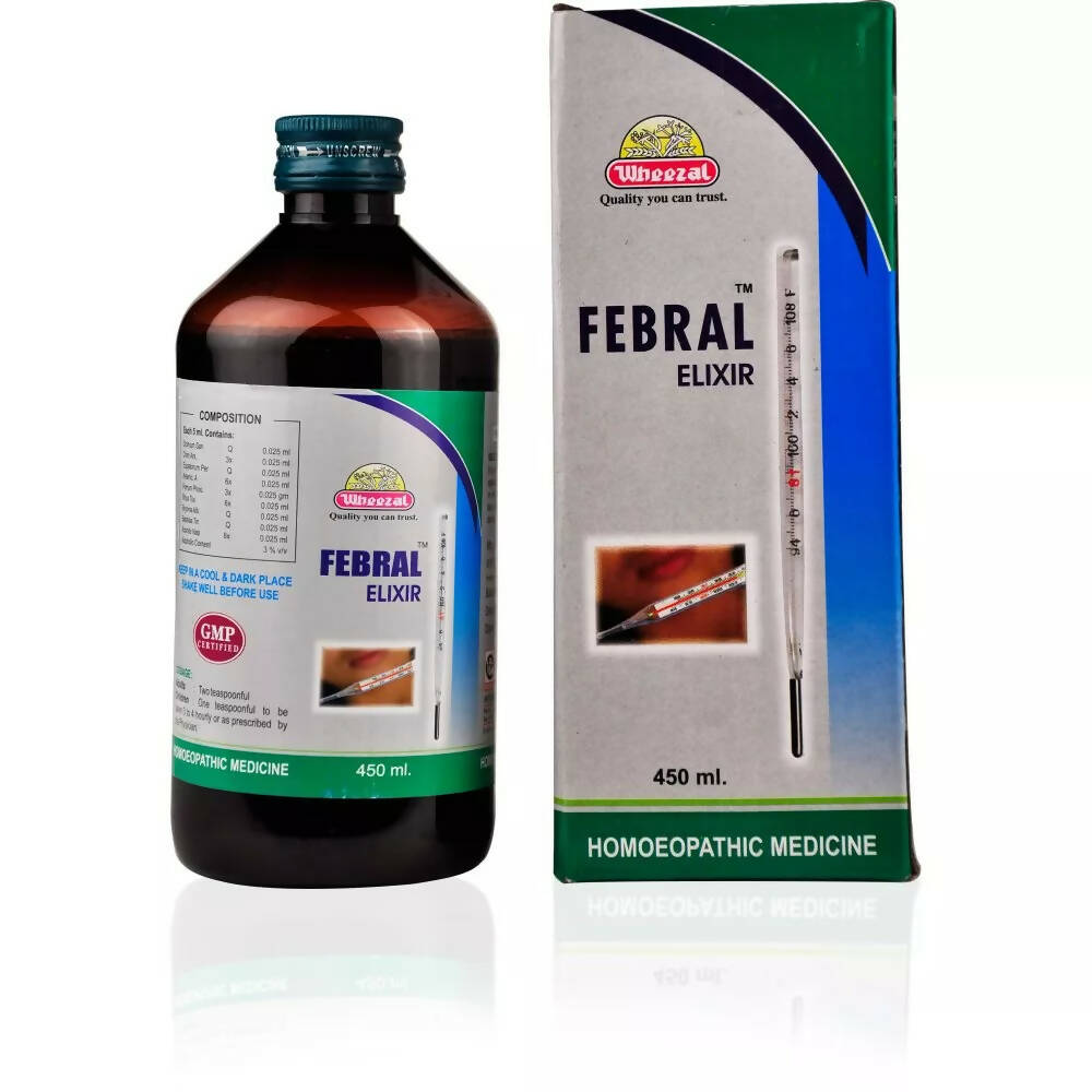 Wheezal Homeopathy Febral Elixir Syrup TrueCure