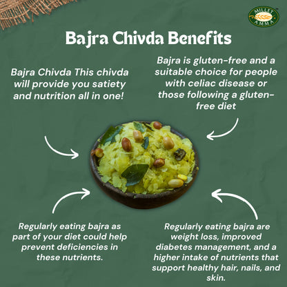 Millet Amma Organic Bajra Chivda Namkeen