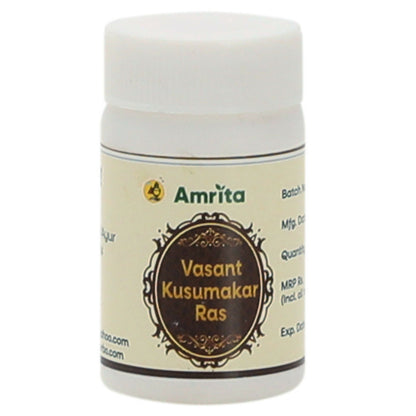 Amrita Vasant Kusumakar Ras Gold Tablets