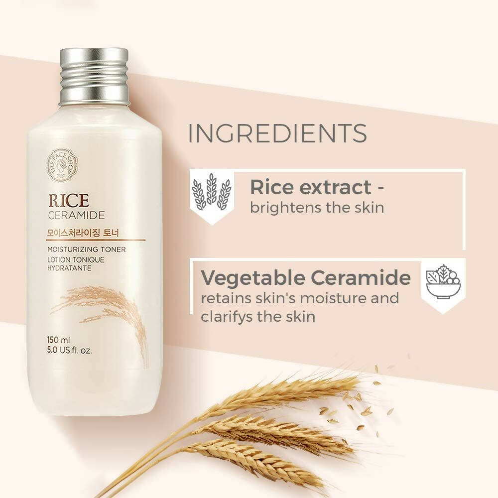 The Face Shop Rice & Ceramide Moisturizing Face Toner