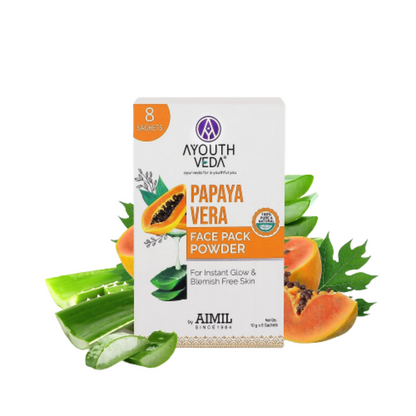 Ayouthveda Papaya Vera Face Pack Powder TrueCure