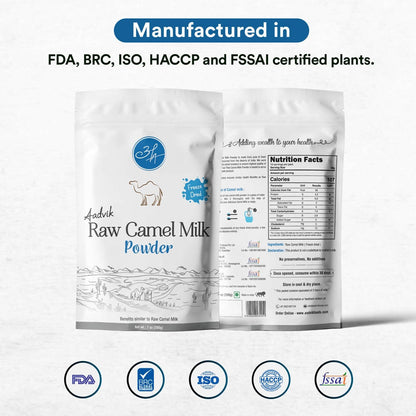 Aadvik Raw Camel Milk Powder (Freeze Dried)