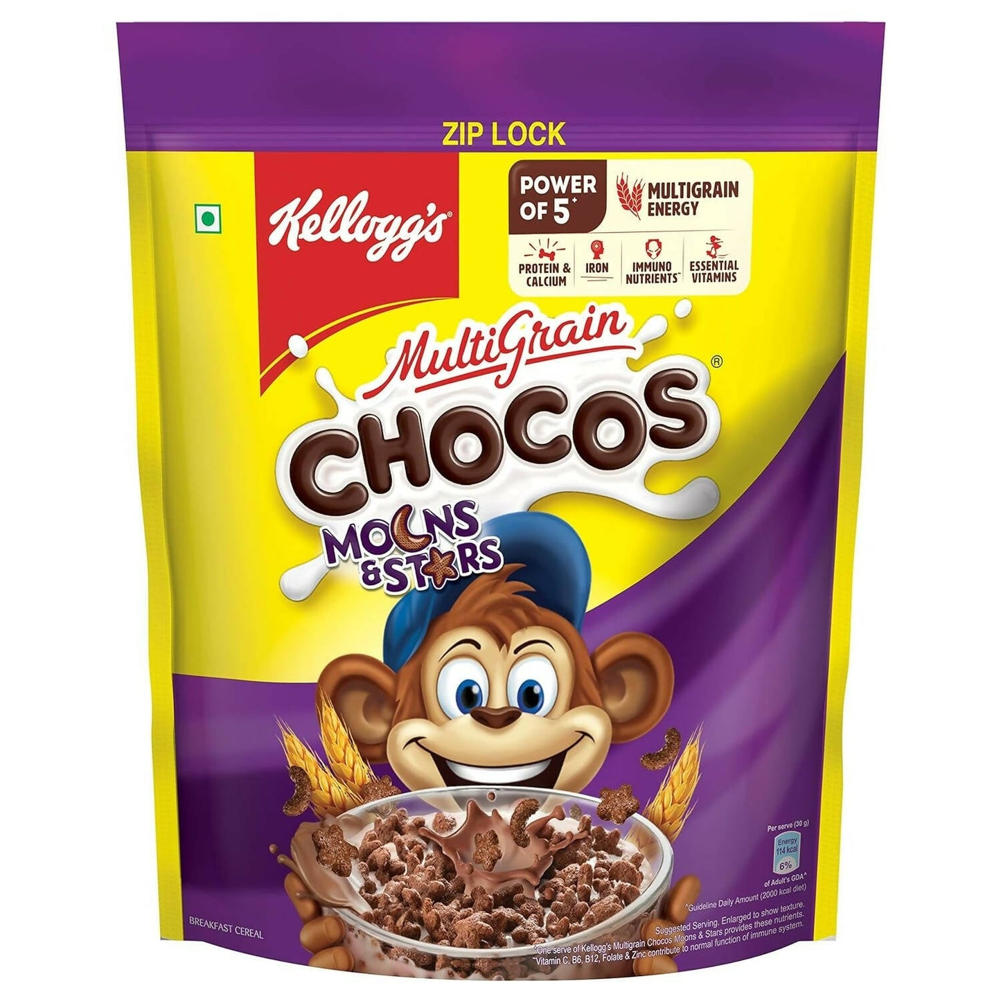 Kellogg's Multigrain Chocos Moons & Stars