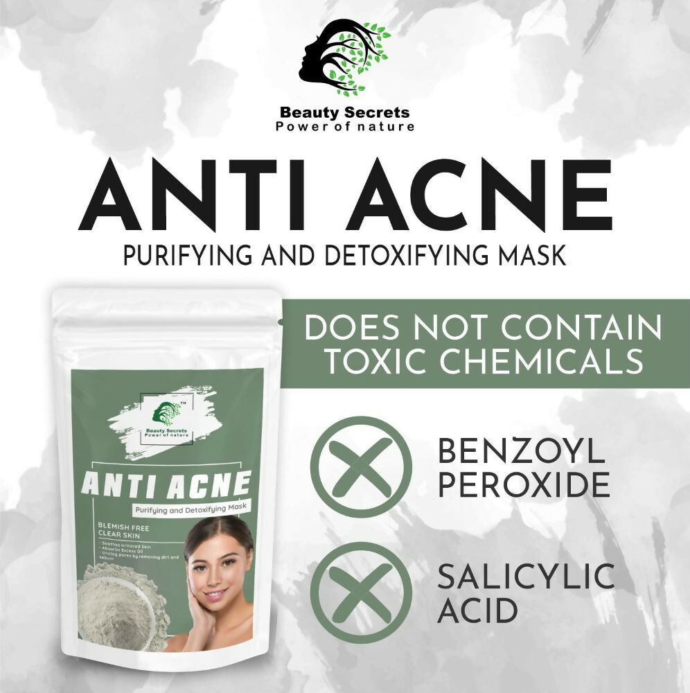 Beauty Secrets Anti Acne Face Mask