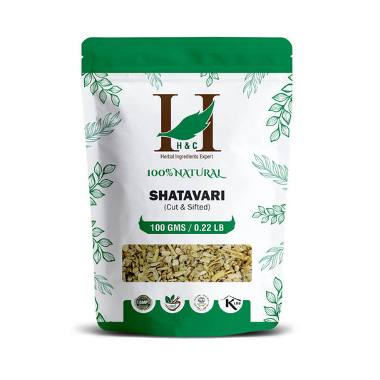 H&C Herbal Shatavari Cut & Shifted Herbal Tea Ingredient 