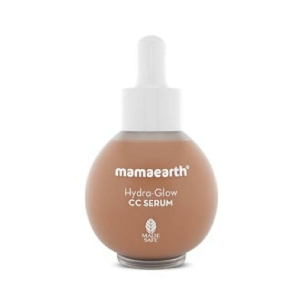 Mamaearth Hydra-Glow CC Serum With Vitamin C & Hyaluronic Acid-Peach 