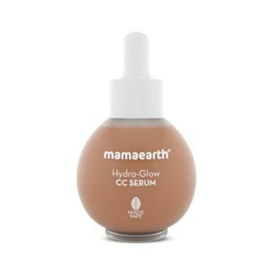 Mamaearth Hydra-Glow CC Serum With Vitamin C & Hyaluronic Acid-Peach 