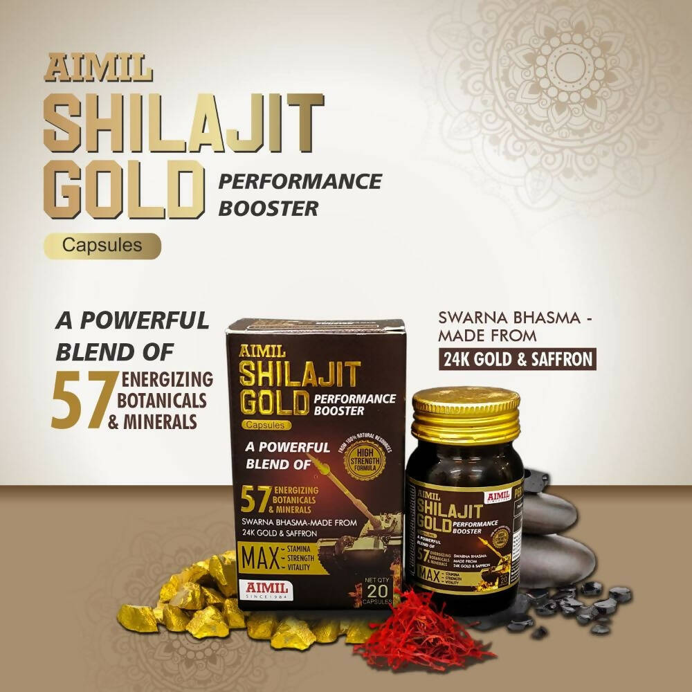 Aimil SJ Gold Capsules - Performance Booster