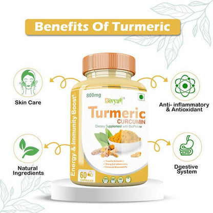 Divya Shree Turmeric Curcumin Capsules